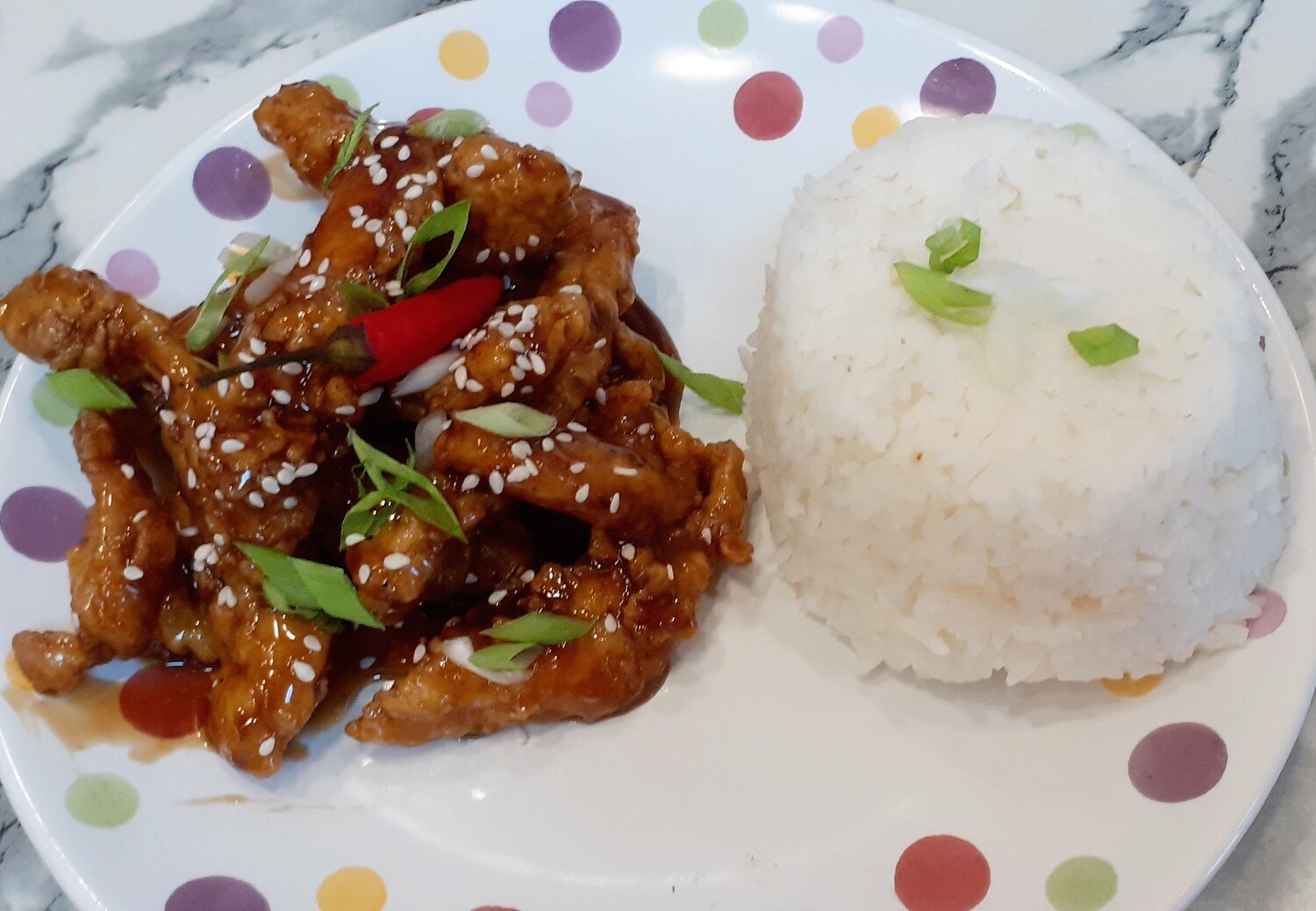 Chicken Teriyaki w/ rice + Drink