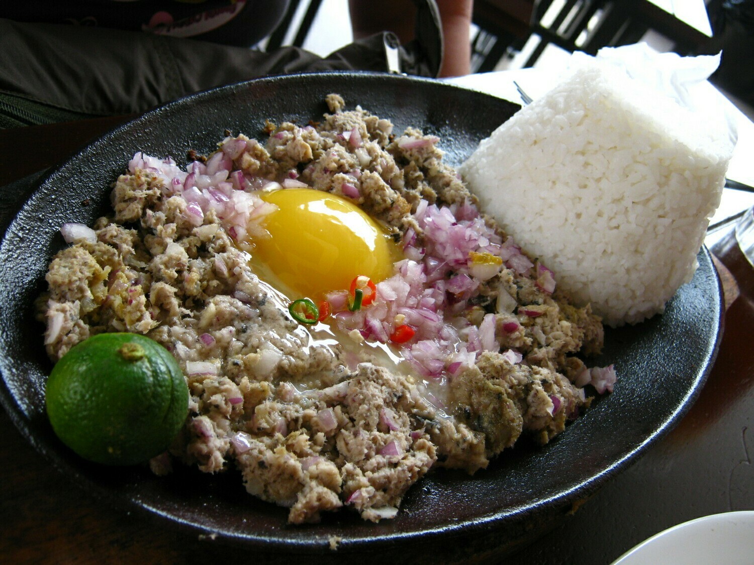 Tuna Sisig w/ rice + drink