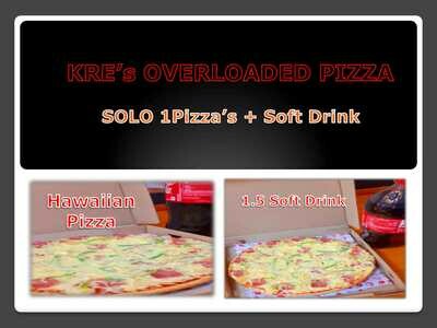 Solo 1Pizza  Overload + Soft Drink