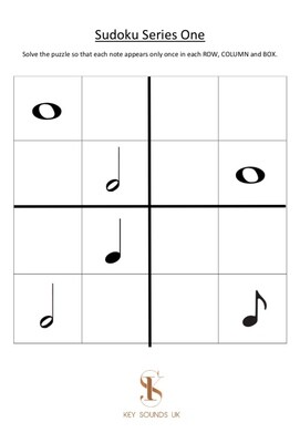 Music Sudoku Series