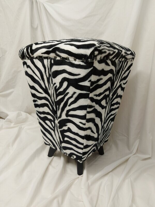 Unique Zebra print stool