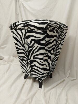 Unique Zebra print stool