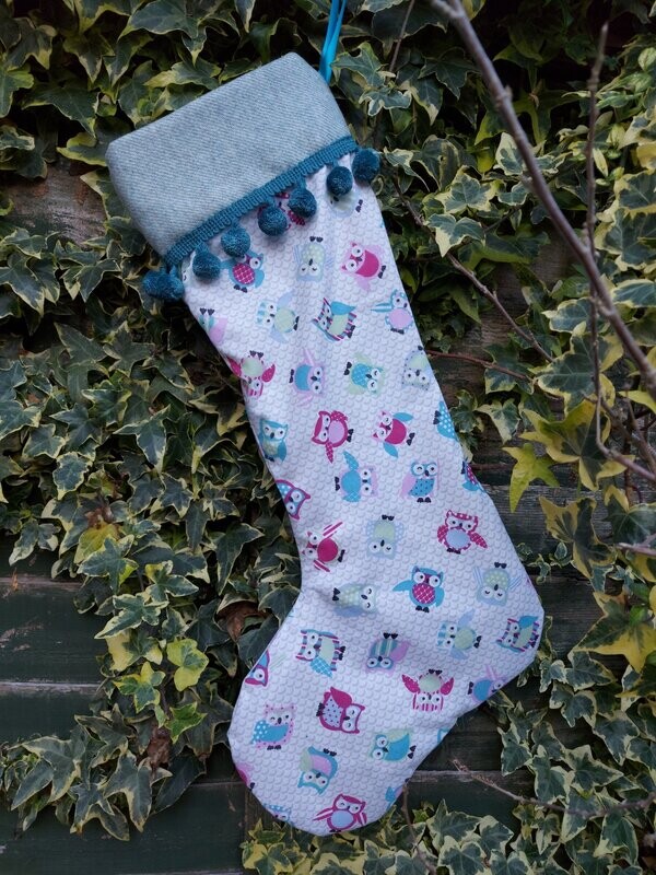 'Owls' Christmas Stocking