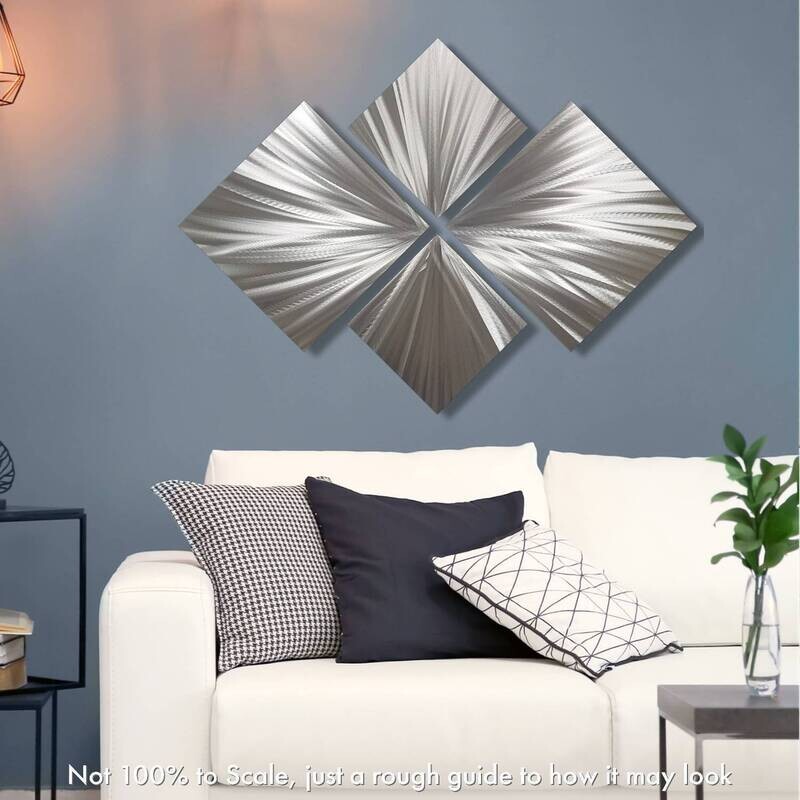 Large Metal Wall Art, Abstract Sculpture, Modern Art, Multi Panel Art, Wall Sculpture, Metal Room Decor, Abstract Decoration, Wall Hanging