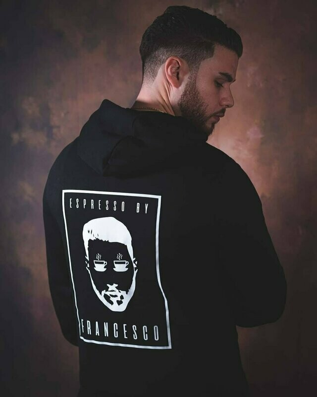 Espresso By Francesco Black Hoodie