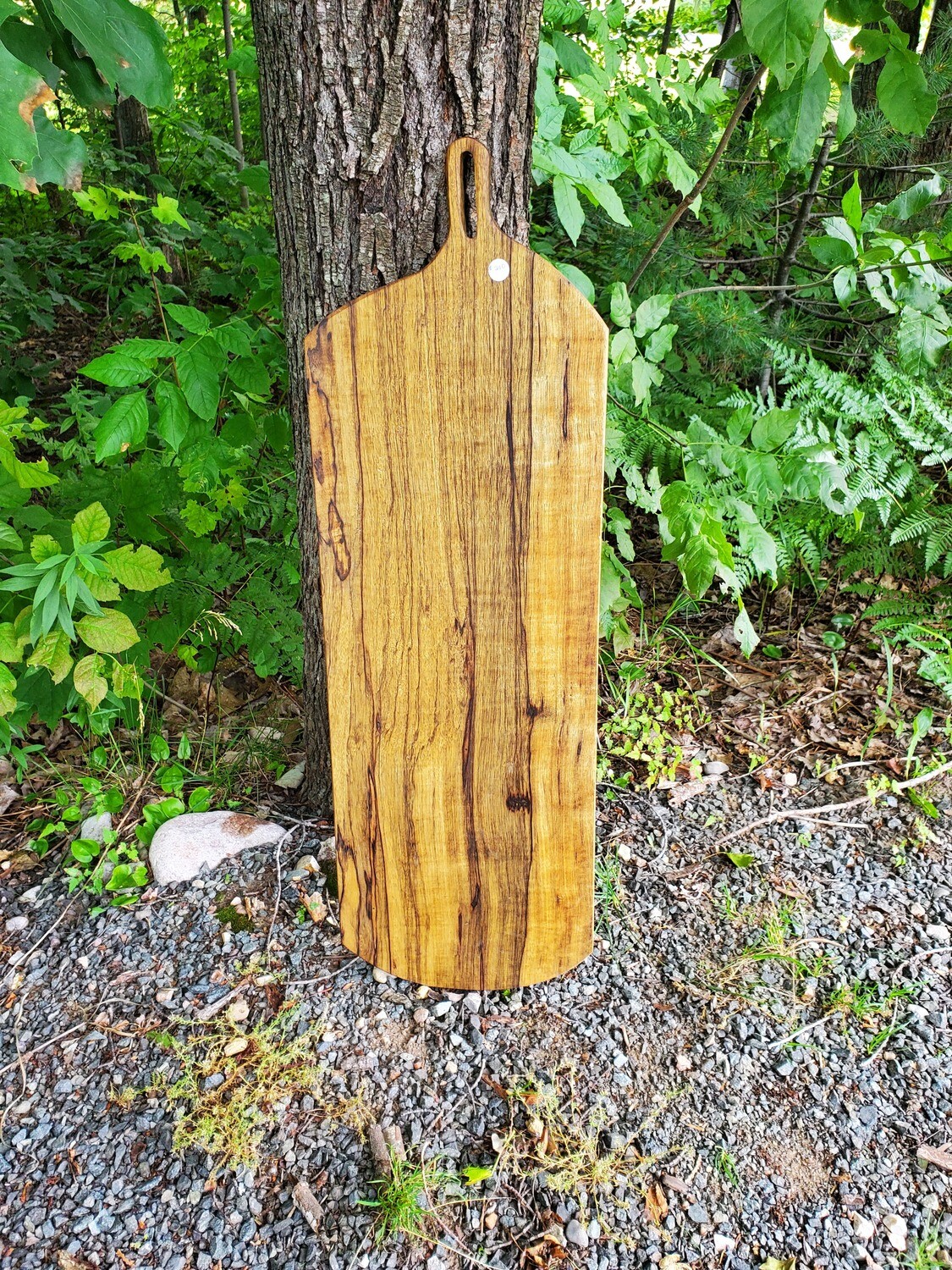 Charcuterie Board Live Edge Limba Wood Tp 239