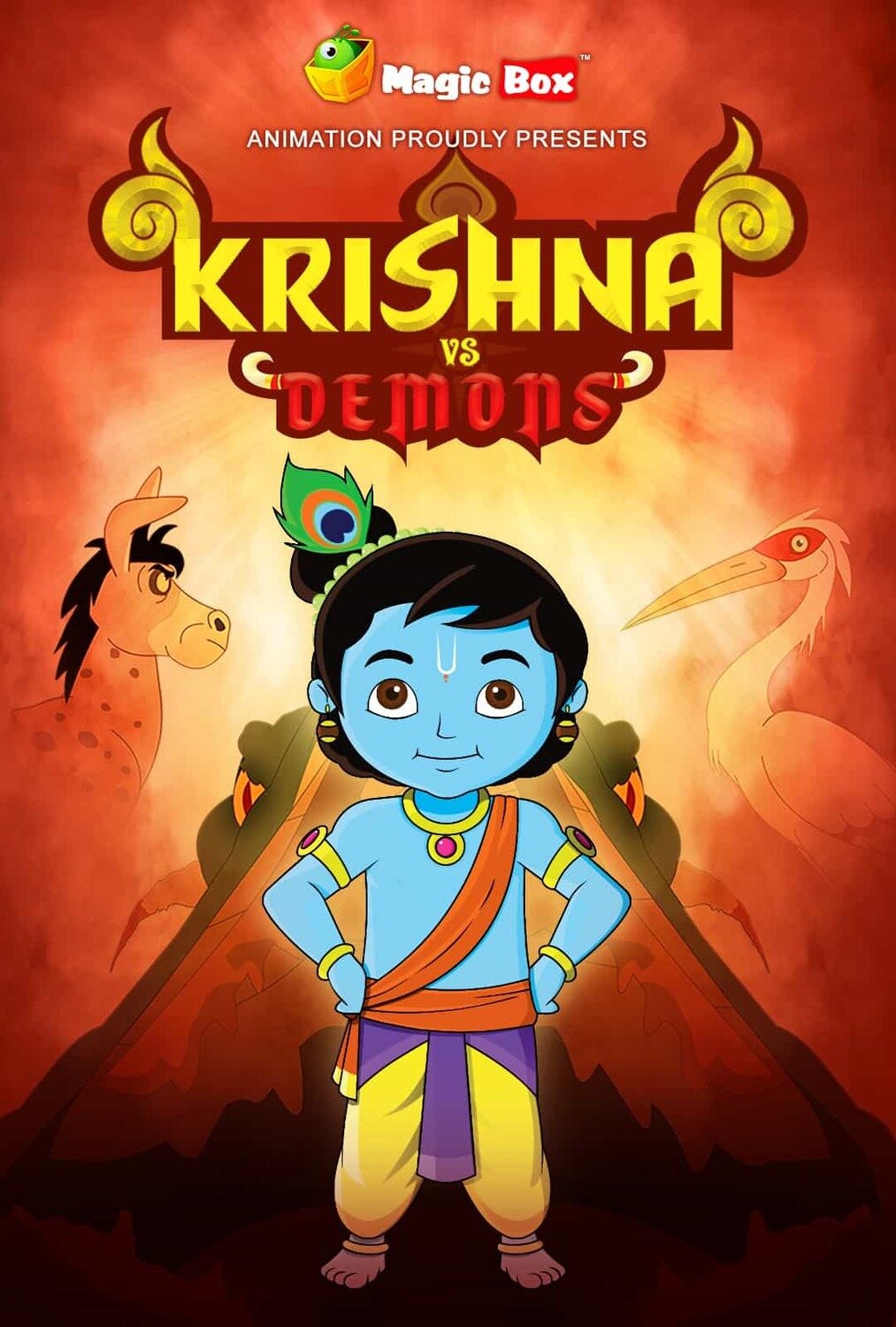 Krishna Vs Demons