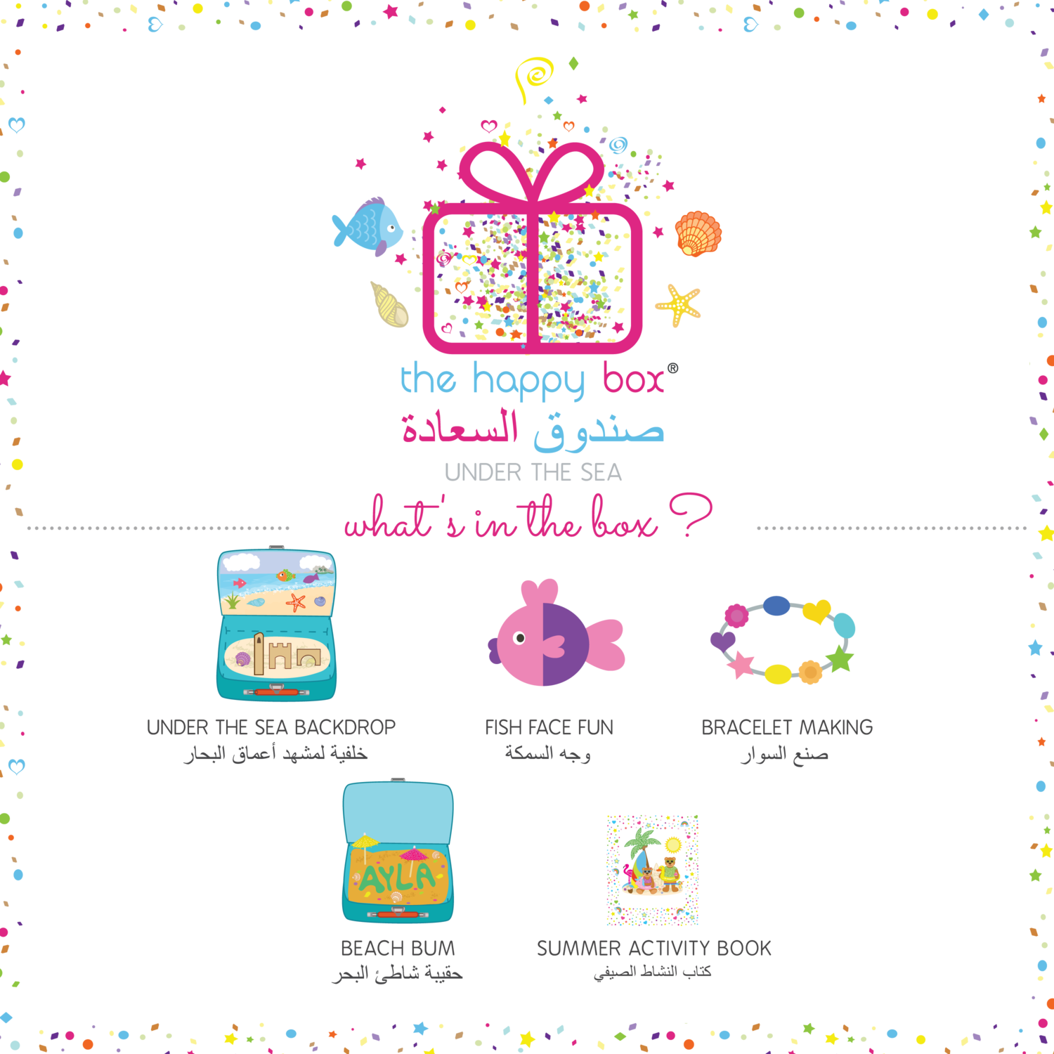 Themed Suitcase Under the Sea