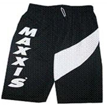 Maxxis Shorts Black w/White Detail L-005-200  $ 8.50