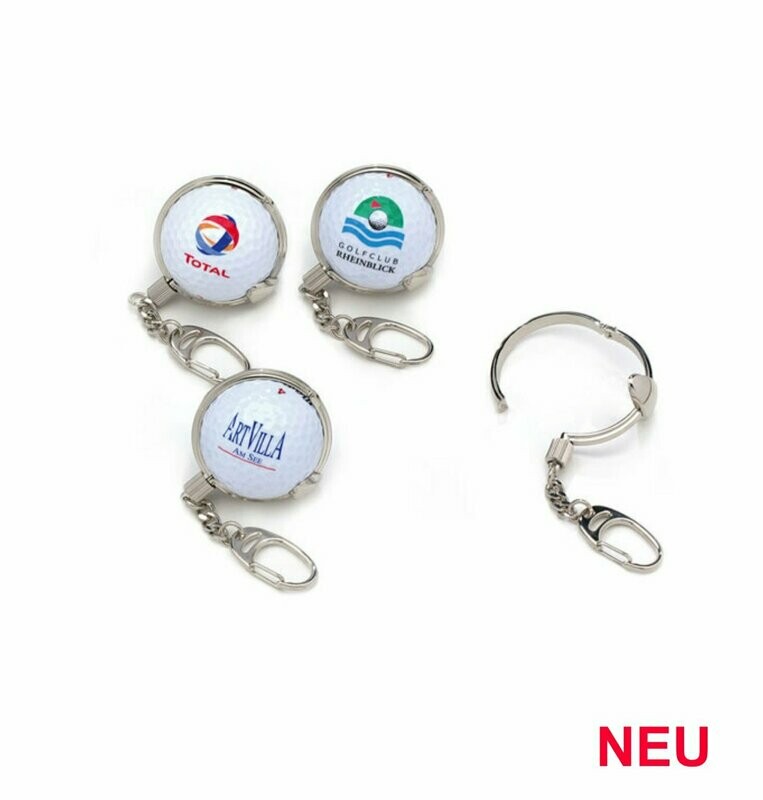Golfballschlüsselanhänger Golfballschlüsselanhänger