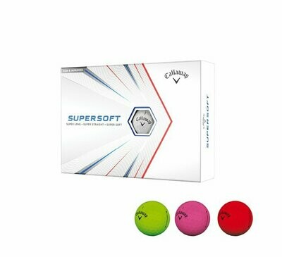 Golfball Callaway Supersoft
bedruckt