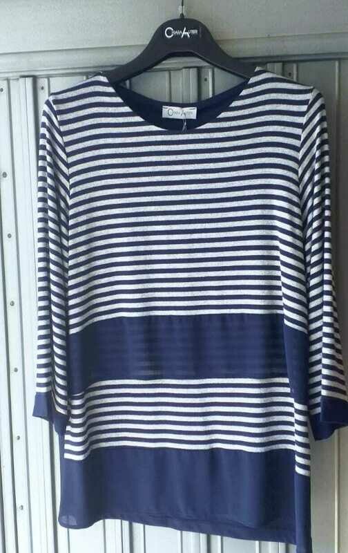 MAGLIA A RIGHE