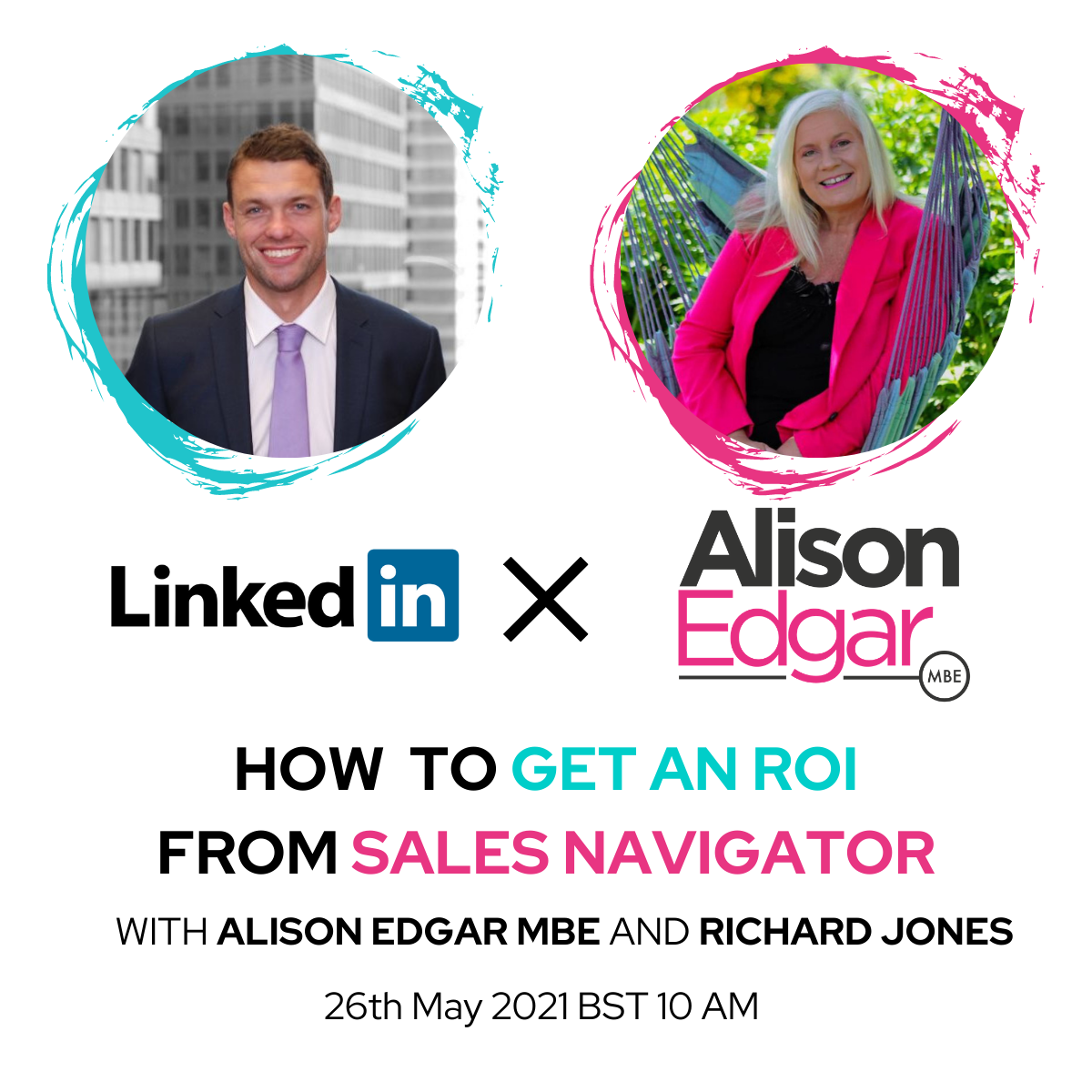 How to Get an ROI From Sales Navigator – exclusive interview style webinar with Richard Jones, Strategic Account Manager at LinkedIn How to Get an ROI From Sales Navigator – exclusive interview style webinar with Richard Jones, Strategic Account Manager at LinkedIn