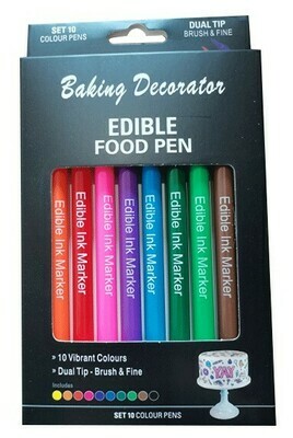 Edible Food Pens - 10pc