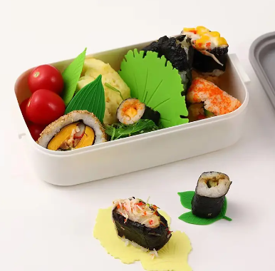 Bento Silicone Lettuce Leaf Food Dividers