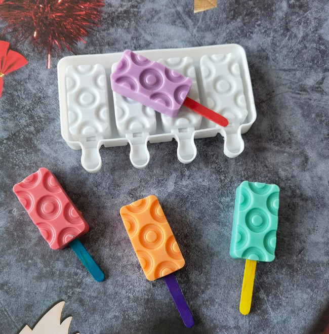 Pochette Glace à L'eau Moule A Glace Silicone Batonnet Moule à