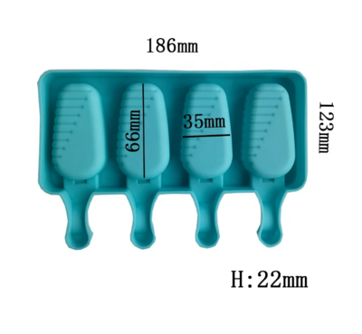 Baby &amp; Toddler Silicone Ice Cream Moulds - Original Shape