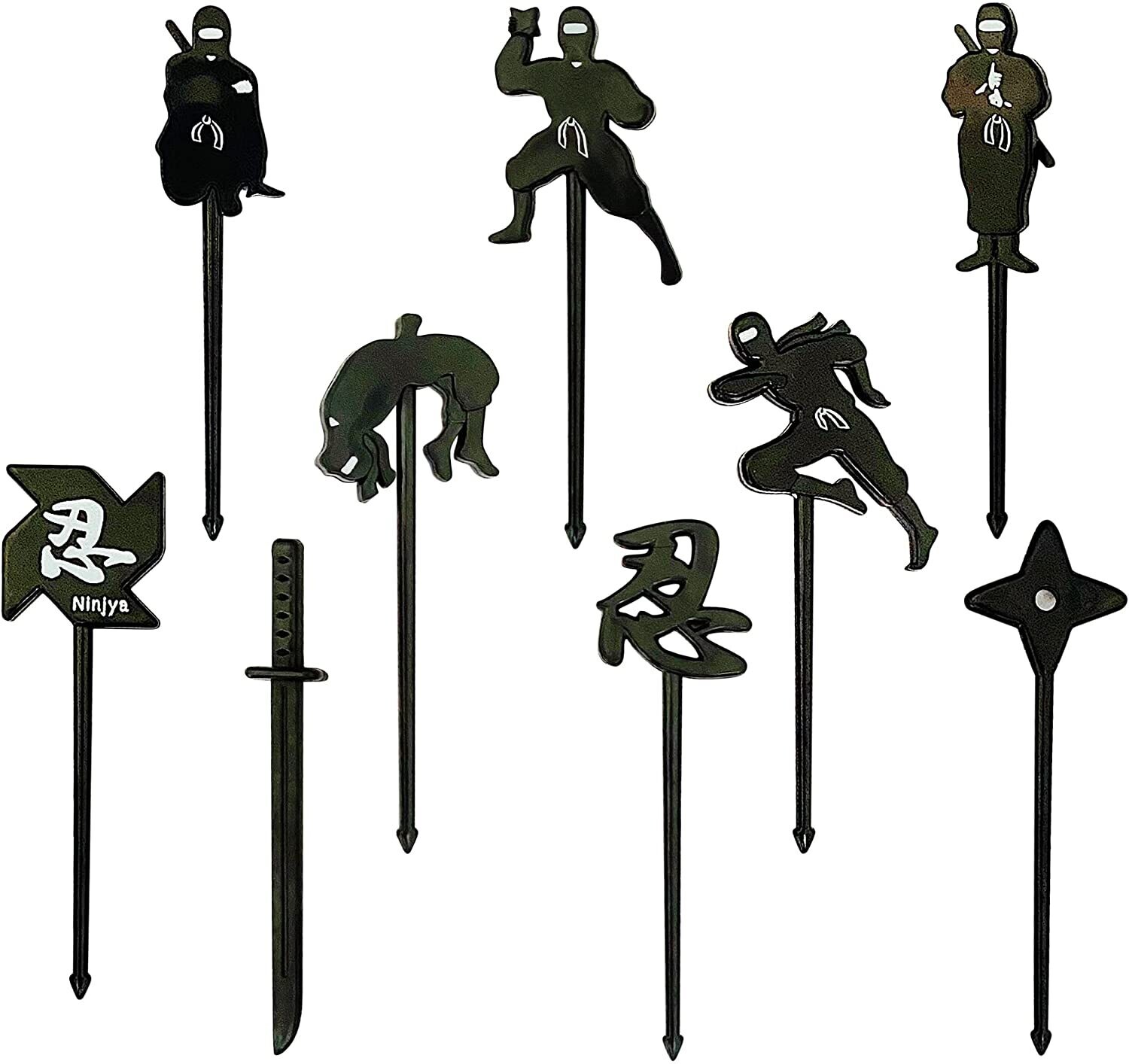 Ninja Fruit Skewers 9pc