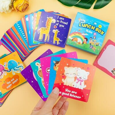 Lunch Box Notecards for Kids 60pc