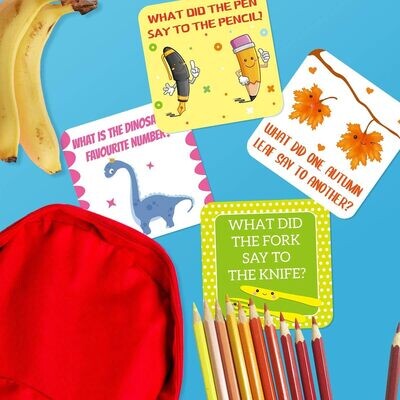 Lunch Box Joke Cards for Kids