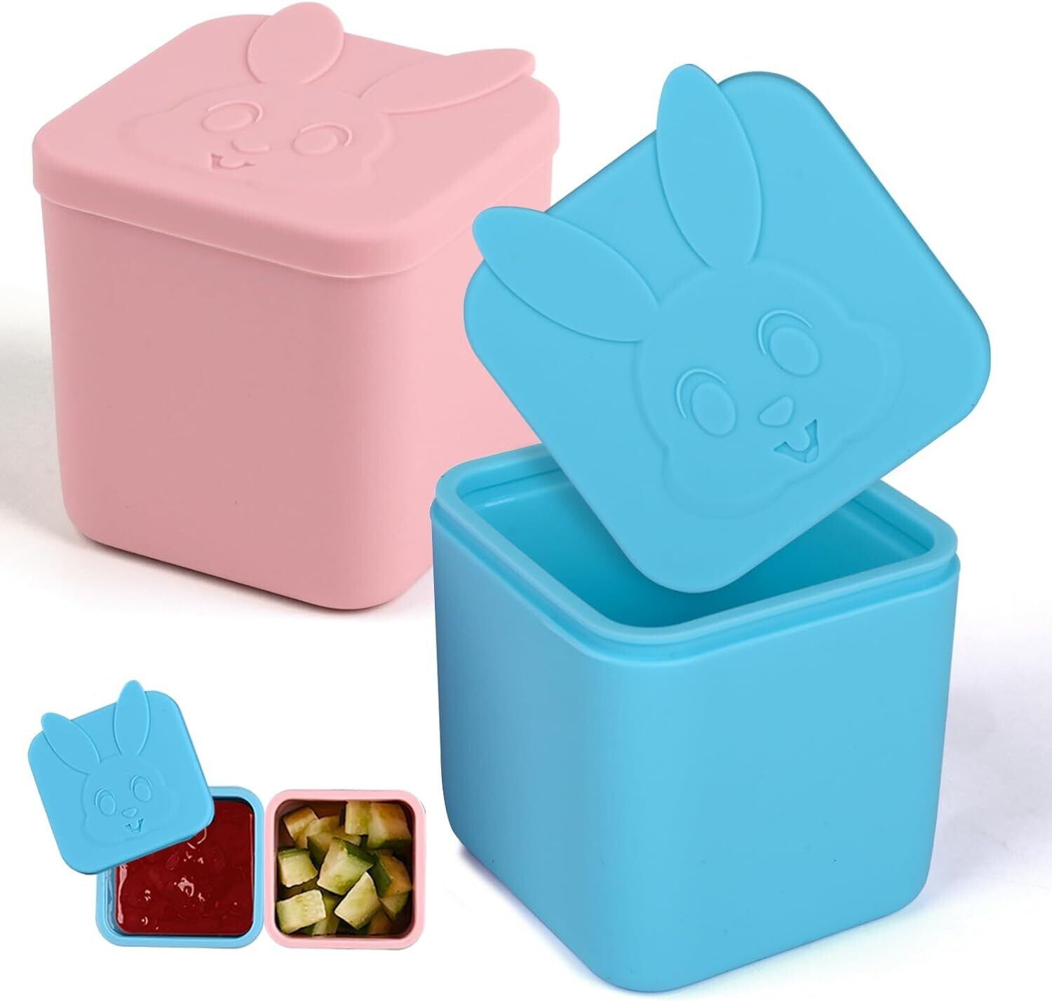 Silicone Snack Containers 1pc