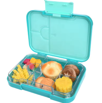 Bento Box - Single Latch - Aqua Blue