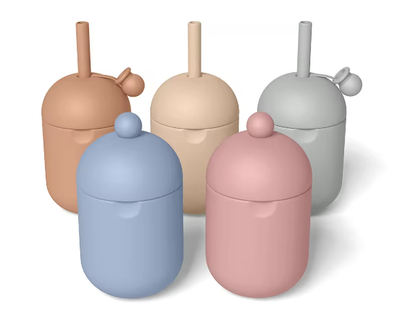 Baby Silicone Leakproof Bottles