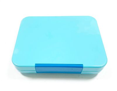 Bento Box - 6 Compartments - Aqua Blue