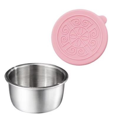 Stainless Steel Sauce Containers - Pink 1pc