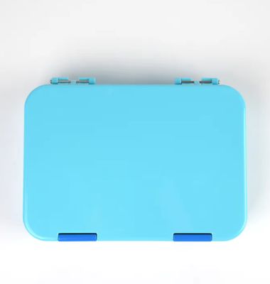 Bento Box - 6 Compartments - Aqua Blue