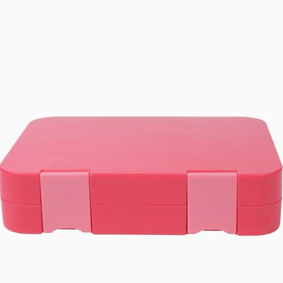 Bento Box - 6 Compartments - Coral