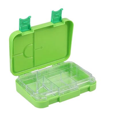 Bento Box - 6 Compartments - Apple Green