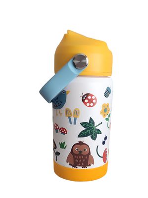 Stainless Steel Water Bottle - Forest Friends (350ml)
