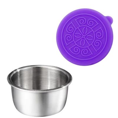 Stainless Steel Sauce Containers - Purple 1pc