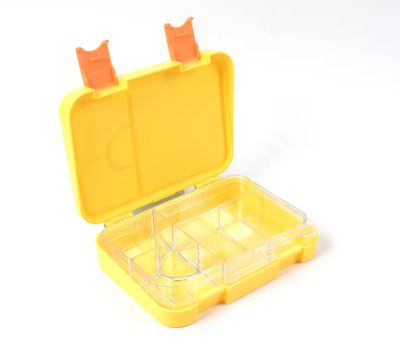 Bento Box - 6 Compartments - Yellow