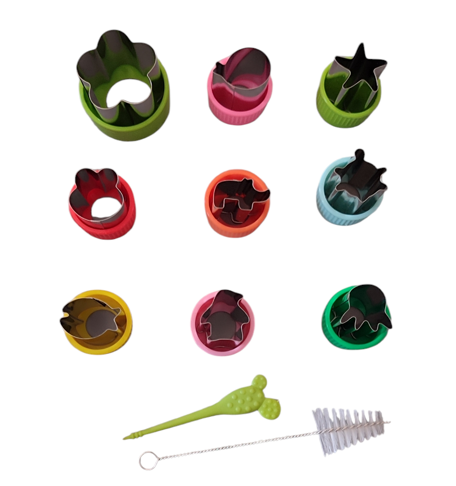 Fruit and Veg Cutters 9pc