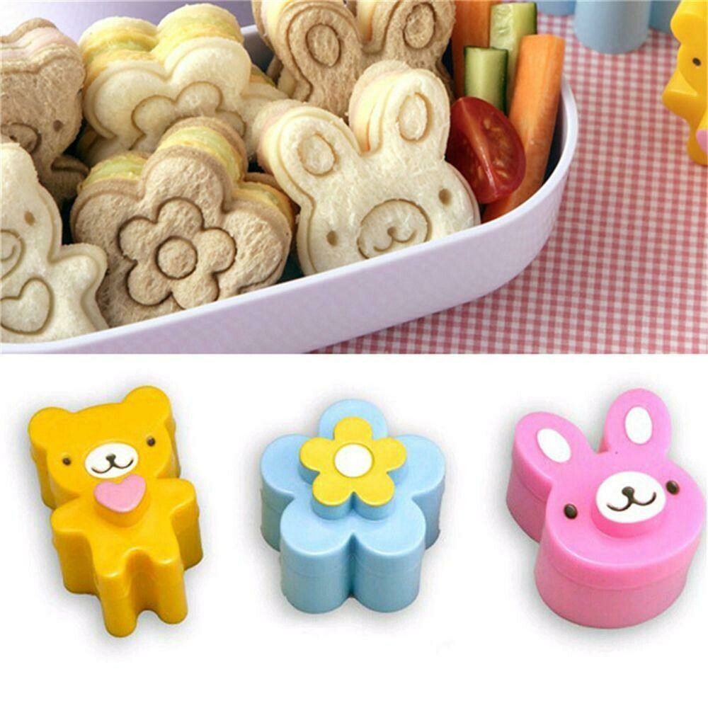 Mini Sandwich Cutters 3pc