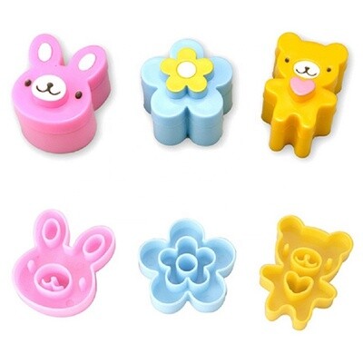 Mini Sandwich Cutters 3pc