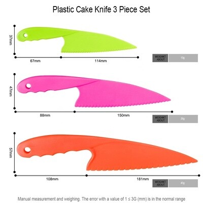 Kid Safe Knives 3pc