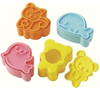 Mini Sandwich Cutters - Animal 4pc