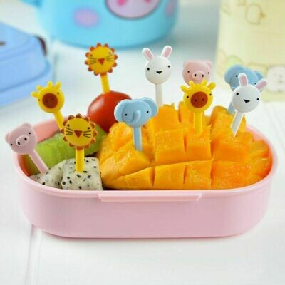 Animal Fruit Picks 10pc