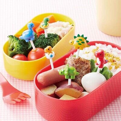 Dinosaur Fruit Picks 6pc