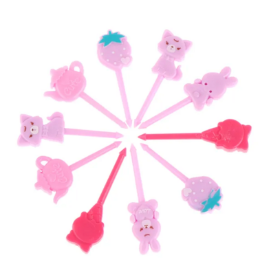 Cute Fruit Picks 10pc