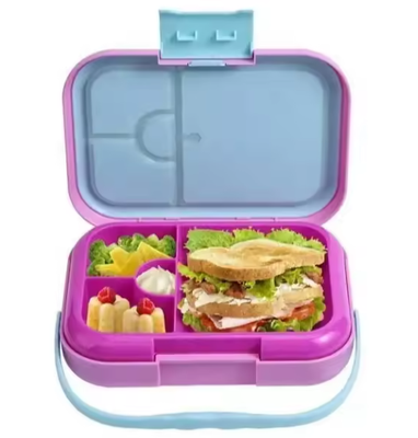 Bento Box - 4 Compartments - Pink