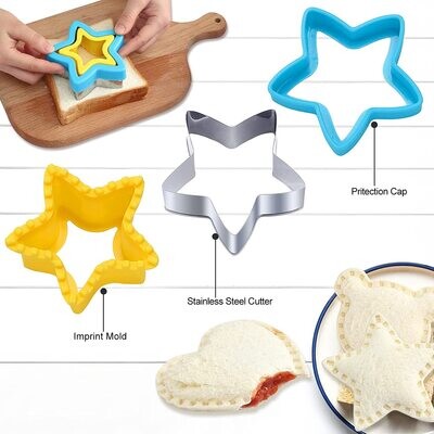 Sandwich Sealer/Cutter Set 6pc