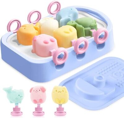 Cartoon Ice Pop Moulds for Babies &amp; Toddler