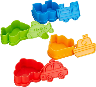 Mini Sandwich Cutters - Transport 4pc