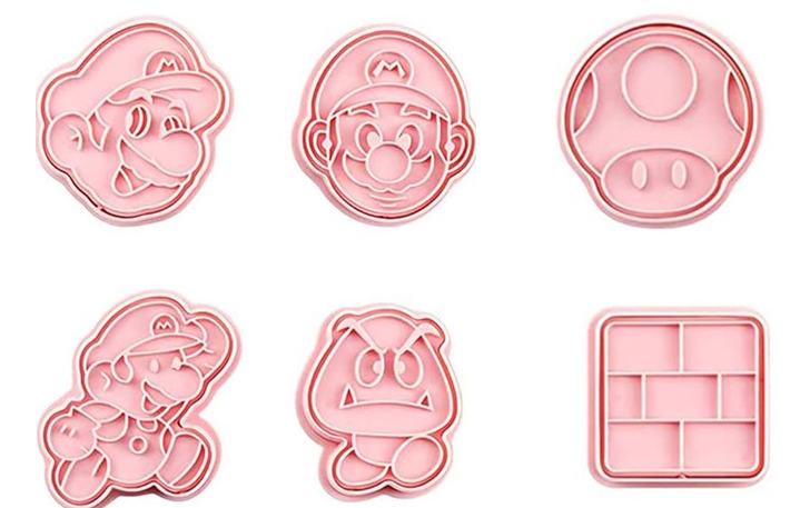 Super Mario Cutters - 6pc