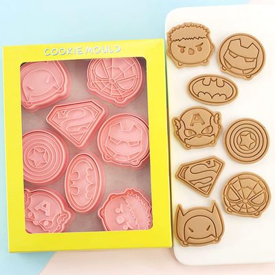 Super Hero Cutters - 8pc