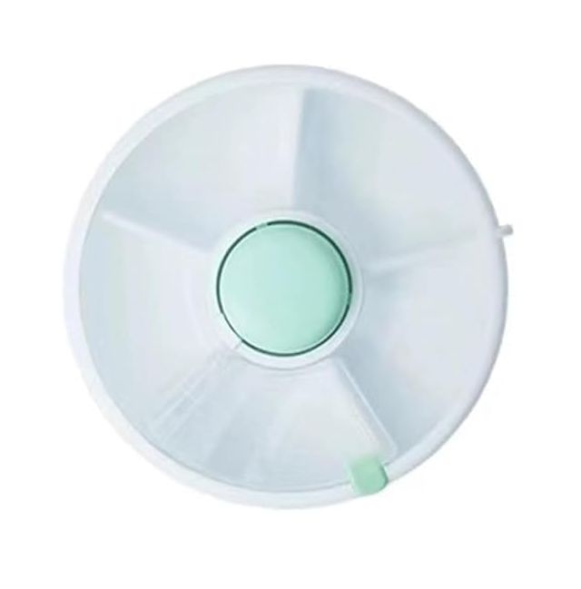 Snack Spinner - 5 Compartment - Green